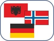 Flaggen der europäischen Länder - Online Quiz für Kinder