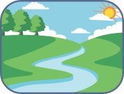 Flüssen in Deutschland - Online Quiz für Kinder