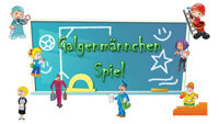 Galgenmännchen - Wortschatztraining - Berufe