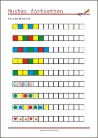 Muster erkennen - Wahrnehmung und Aufmerksamkeit fördern