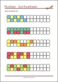 Muster erkennen - Wahrnehmung und Aufmerksamkeit fördern