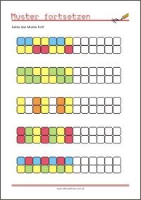 Muster erkennen - Wahrnehmung und Aufmerksamkeit fördern