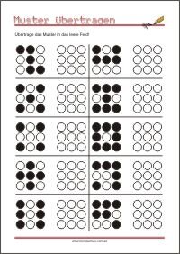 Muster erkennen - Wahrnehmung und Aufmerksamkeit fördern