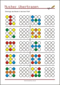 Muster erkennen - Wahrnehmung und Aufmerksamkeit fördern