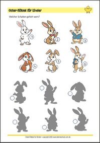 Oster-Rätsel für Kinder Lustige Oster-Rätsel zum kostenlosen Download als PDF-Datei.