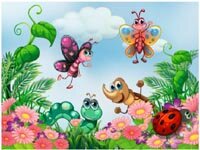 Insekten - Online Puzzle-Spele für Kinder 