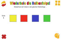 Wiederhole die Reihenfolge! - Gedächtnisspiel im Simon-Stil