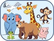 Tiere - Online Quiz für Kinder