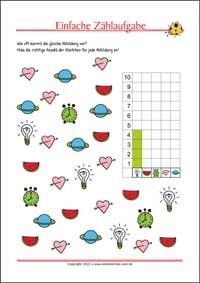 Balkendiagramm - Kostenlose Arbeitsblätter als PDF zum Ausdrucken