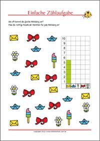 Balkendiagramm - Kostenlose Arbeitsblätter als PDF zum Ausdrucken