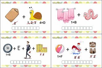 Bilderrätsel mit Lösungen für Kinder