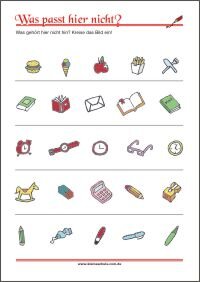 Was gehört hier nicht hin?